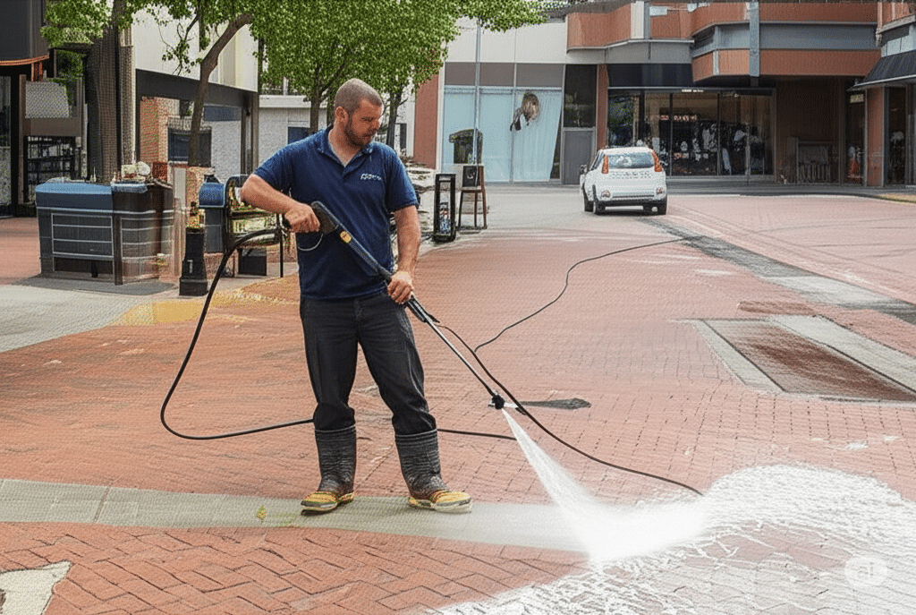 Commercial Sidewalks and Walkways Pressure Washing in Pocatello, ID