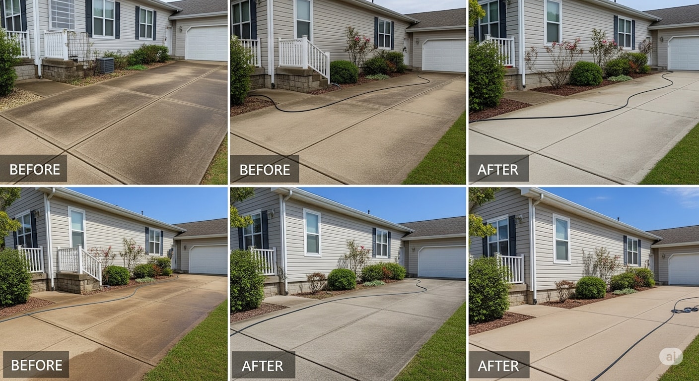 Driveways and Sidewalks Pressure Washing Pocatello ID